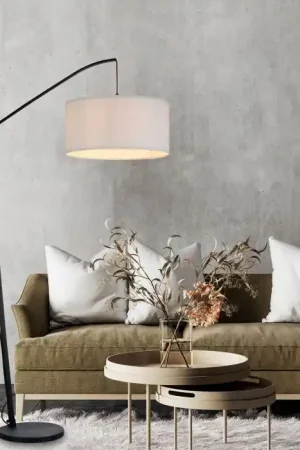 Direct Beschikbaar Leuchten-Direkt GREEN SOFIE Staande lamp Natuurlijke kleuren, Zwart, 1-licht
