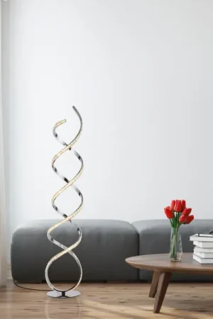 Superprijs Paul Neuhaus KIRIBI Staande lamp LED Chroom, 1-licht