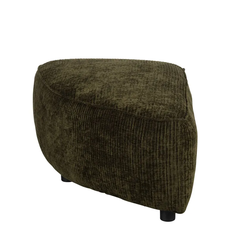 Veilige Betaling Zuiver modulair bankelement (poef halfrond links) Hunter