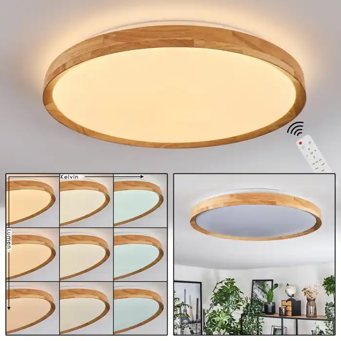 Actieprijs Sofo Plafondlamp LED Wit, 1-licht, Afstandsbediening