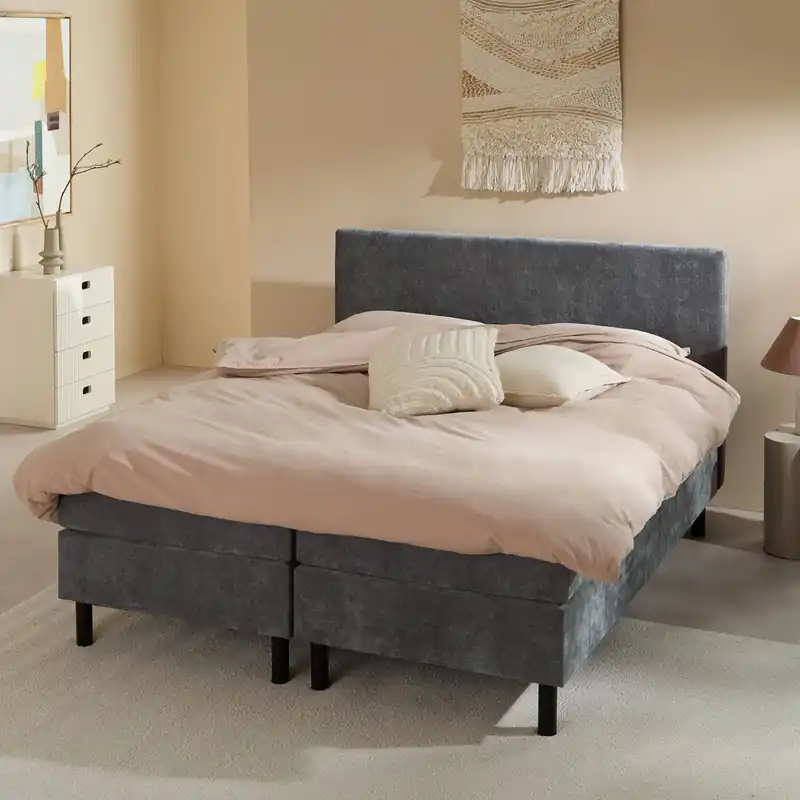 NOUS Living bonellvering boxspring Dempsey 180x220 Gratis Retour