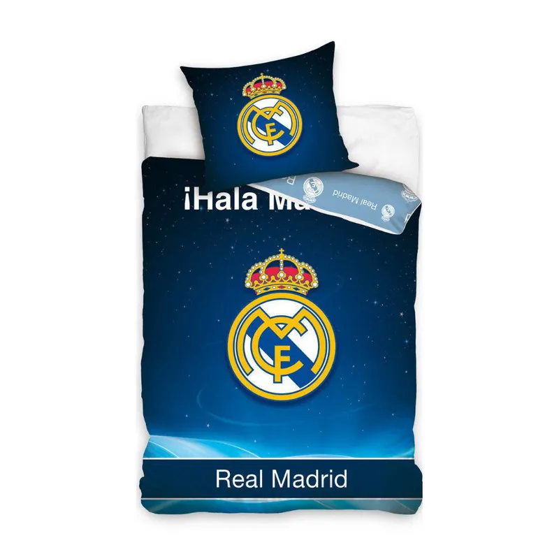 Official Fanwear Real Madrid Dekbed Blauw Premium