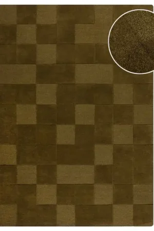 Flair Rugs vloerkleed wol Checkerboard Modern (290x200 cm) Lage Prijs