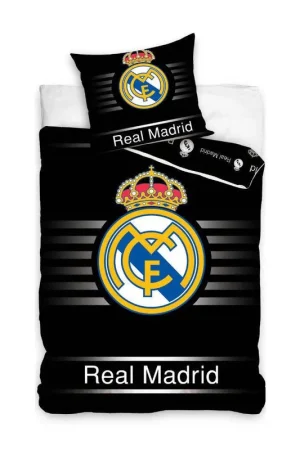 Official Fanwear Real Madrid Dekbed Zwart Shop Nu