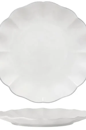 Costa Nova Dinerborden Rosa White ø 28 cm - 6 stuks Exclusieve Aanbieding