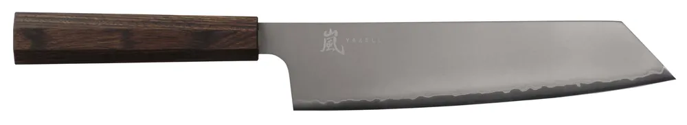 Yaxell Yaxell Kiritsukemes Hana 20 cm - 3 laags RVS - donkerbruin Pakkahouten heft Veilige Betaling