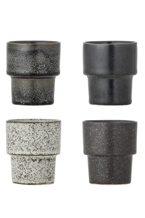 Bloomingville espresso kop Ewan (set van 4) (75 ml) Direct Verzonden