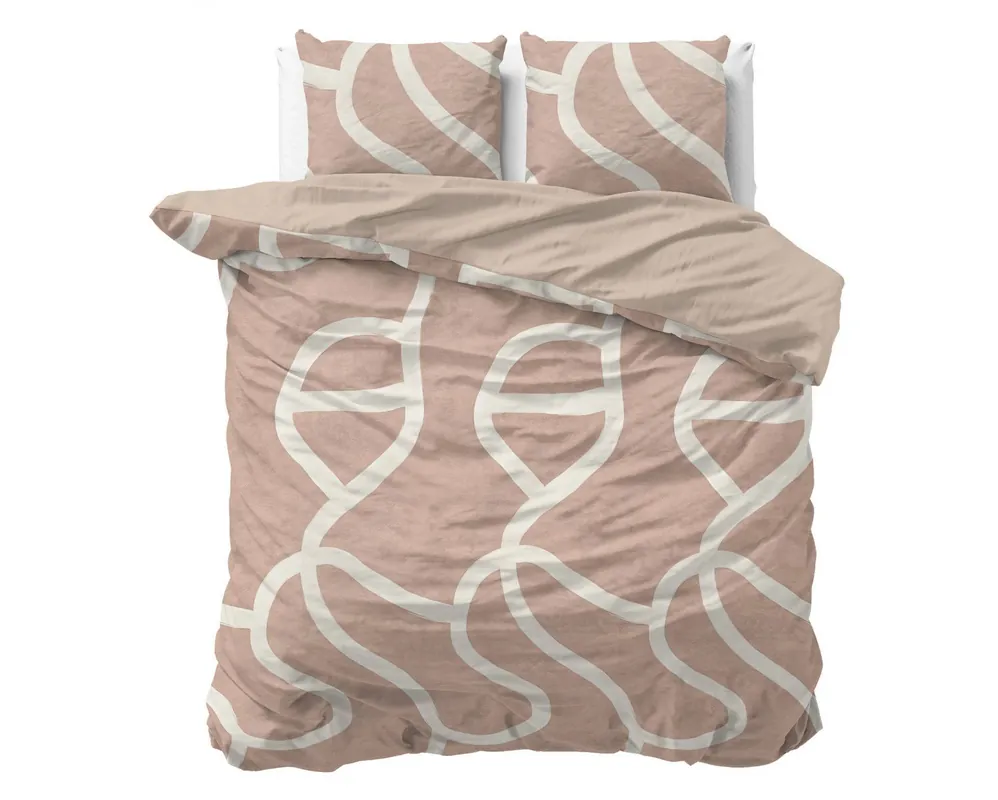 Seizoensaanbieding Sleeptime katoenen dekbedovertrek 1-persoons (140x220 cm)