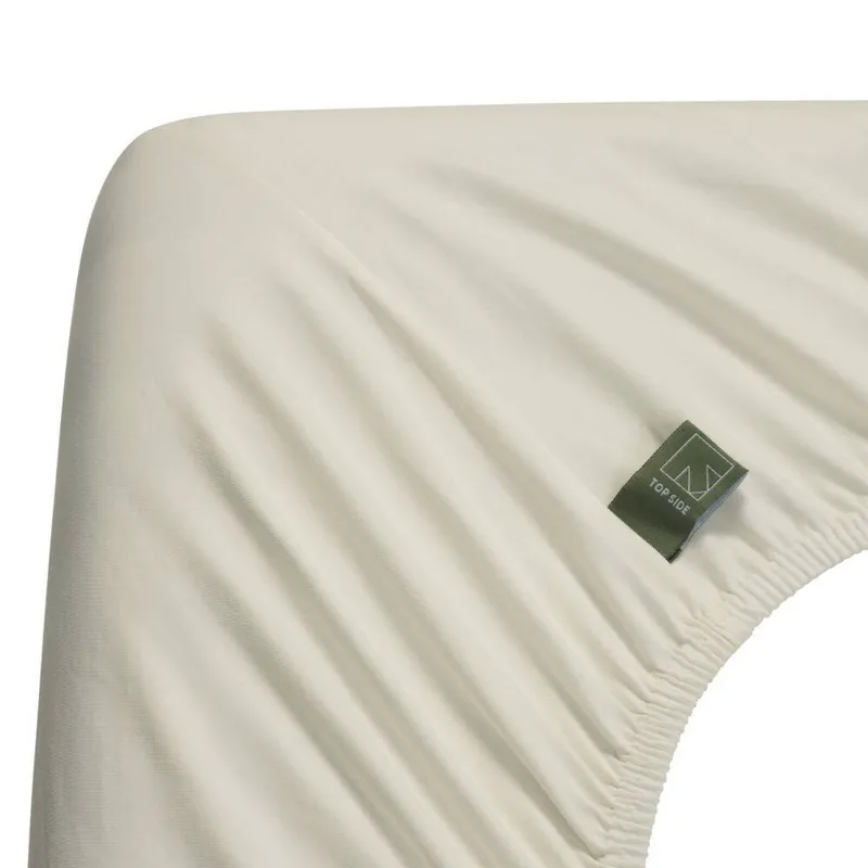 Dagaanbieding Beddinghouse katoenen hoeslaken (tot 40 cm) - offwhite