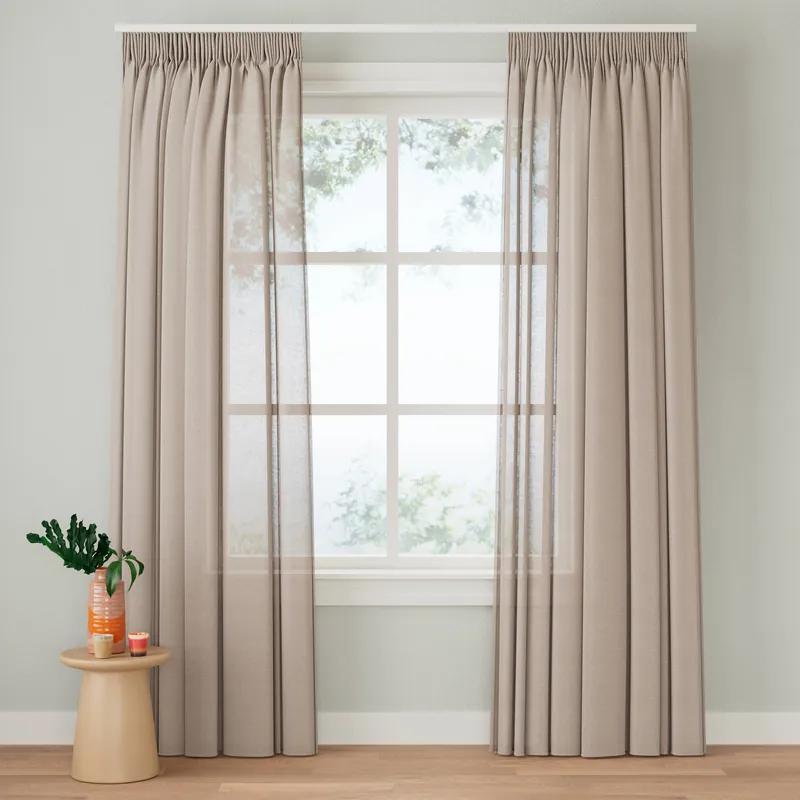 Weekendaanbieding NOUS Living lichtdoorlatend gordijn kant en klaar Lichtdoorlatend gordijn kant en klaar (140 x 180 cm)* (140 x 180 cm)*