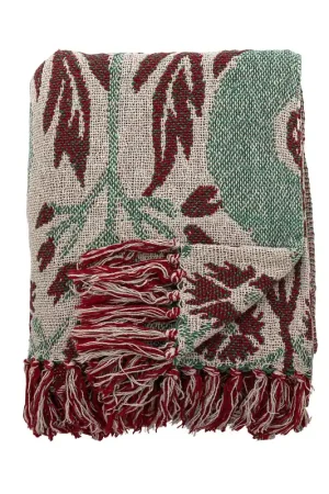 Aanbieding Bloomingville plaid Jangal (160x130 cm)