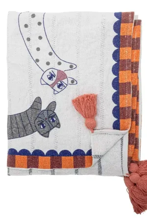 Bloomingville plaid Missy (155x130 cm) Koopje
