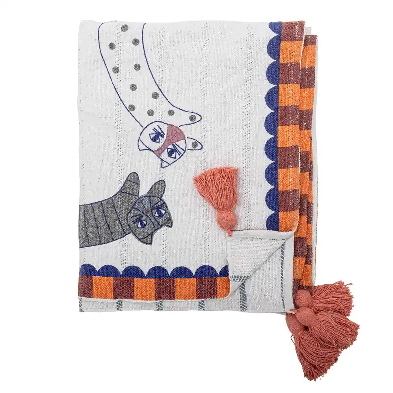 Bloomingville plaid Missy (155x130 cm) Koopje