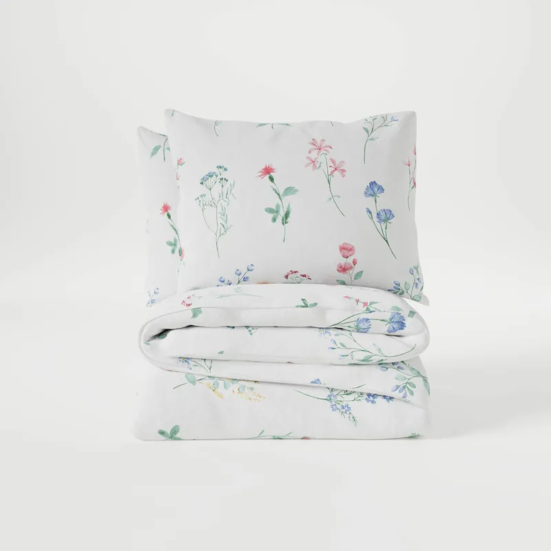 Merkproduct W katoen-polyester dekbedovertrek 2-persoons (200x220 cm)