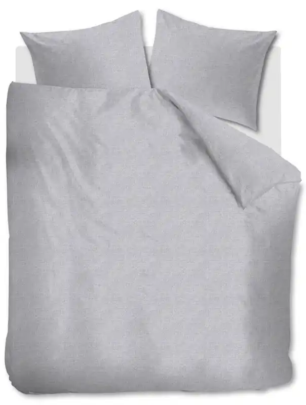 Ambiante katoenen lits-jumeaux dekbedovertrek 240x220 cm - grijs Must-Have