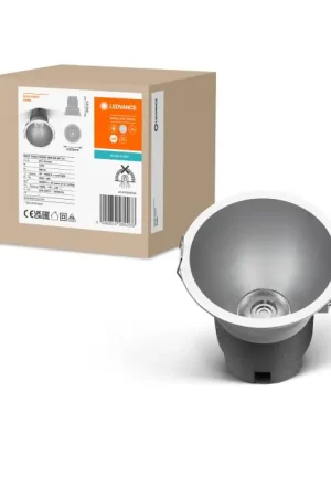 Ledvance Twist Inbouw armatuur LED Zilver, Wit, 1-licht Hoge Kwaliteit