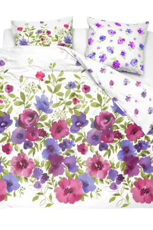 Cinderella katoen satijnen dekbedovertrek lits-jumeaux (240x220 cm) Exclusieve Aanbieding