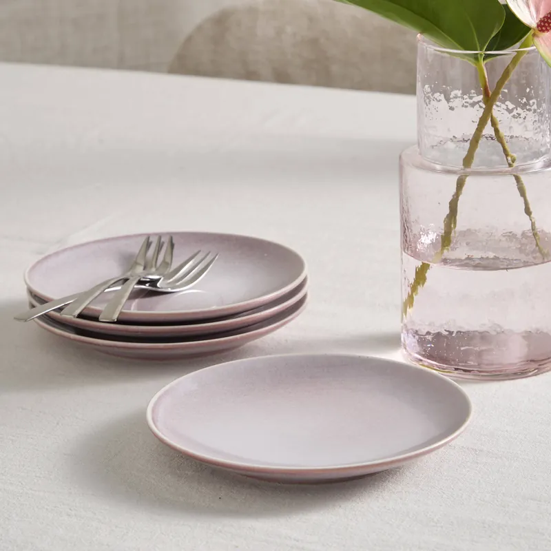 Speciale Aanbieding NOUS Living Artisan gebaksbord (Ø15 cm) (set van 4)
