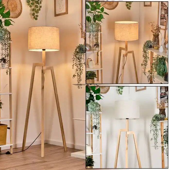 Beperkt Aanbod Bassagoda Staande lamp Natuurlijke kleuren, 1-licht