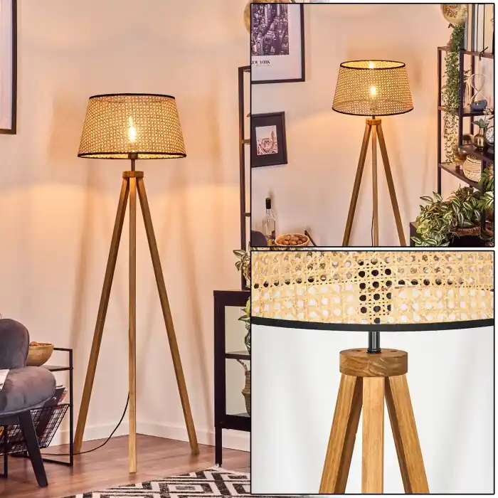 Actieprijs Ramila Staande lamp Natuurlijke kleuren, 1-licht