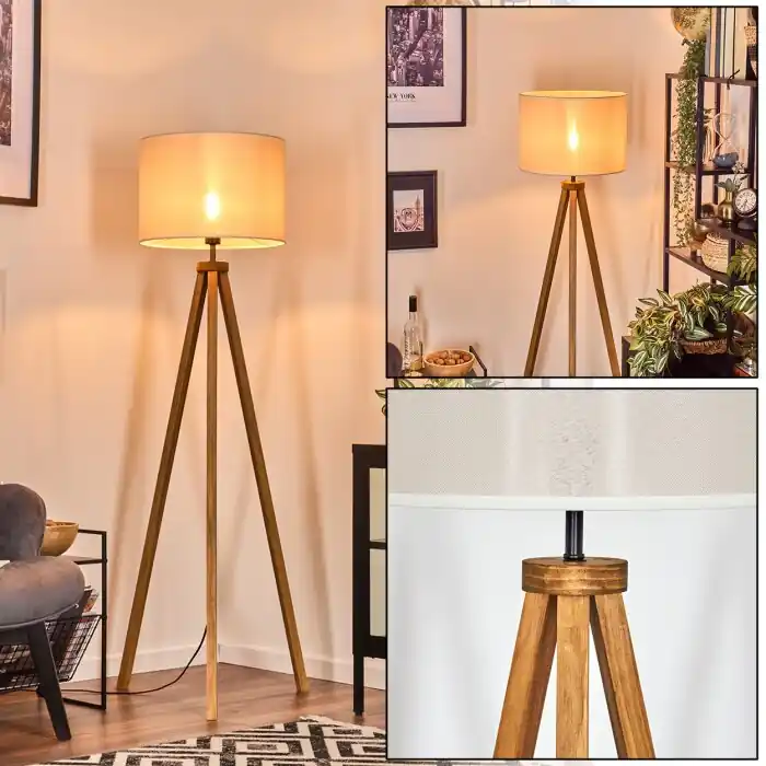Direct Beschikbaar Bassagoda Staande lamp Natuurlijke kleuren, 1-licht