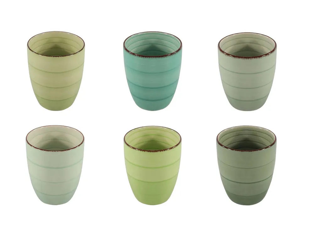 Snelle Levering Cookinglife Bekers Delice Groen 350 ml - 6 stuks