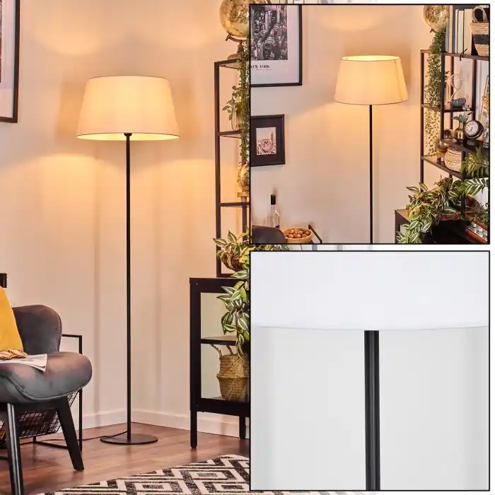Exclusieve Aanbieding Bassagoda Staande lamp Zwart, 1-licht