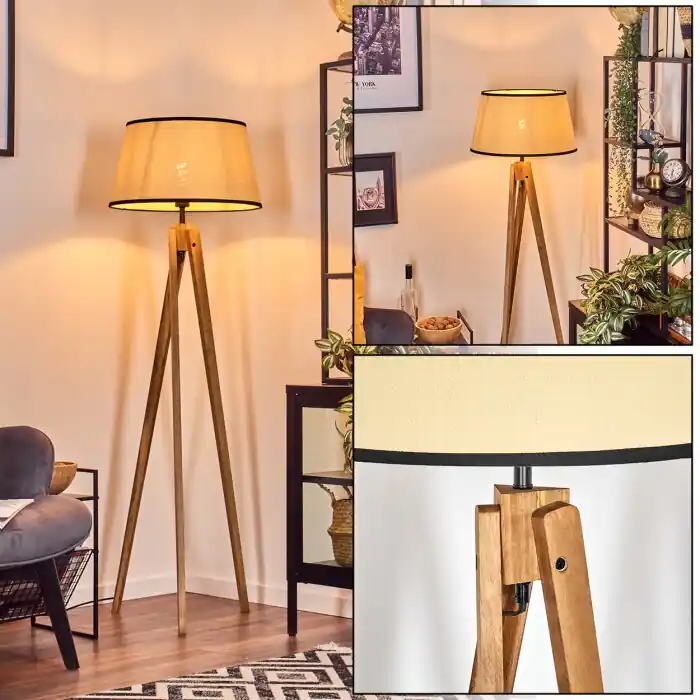 Hete Deal Chellas Staande lamp Natuurlijke kleuren, 1-licht