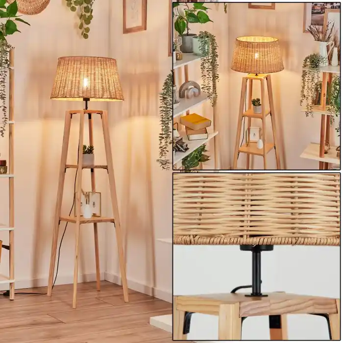 Speciale Aanbieding Cavaca Staande lamp Natuurlijke kleuren, 1-licht