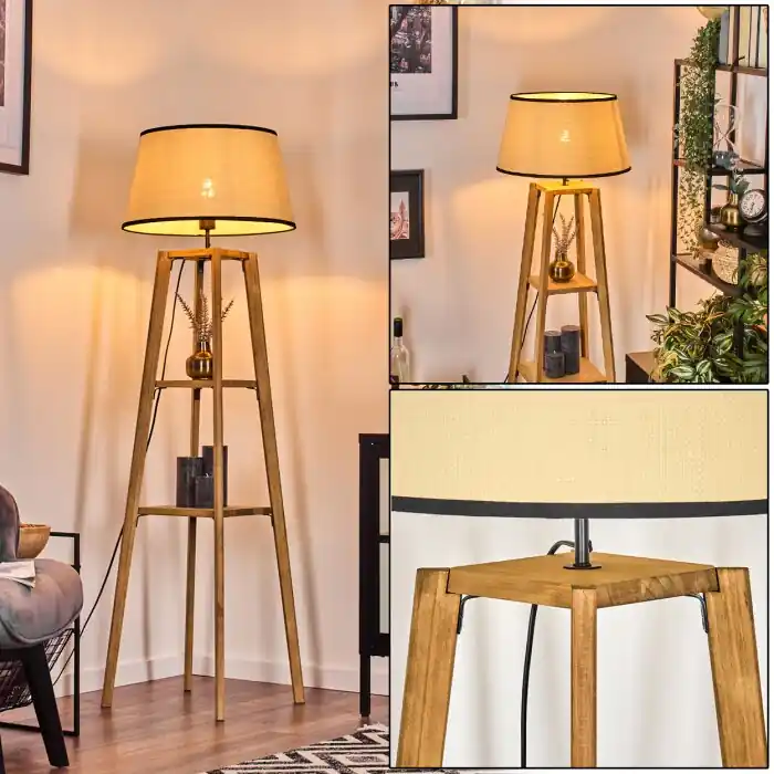 Laatste Versie Chellas Staande lamp Natuurlijke kleuren, 1-licht