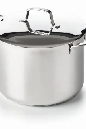 Beka Soeppan Maestro RVS met deksel ø 24 cm / 7.4 liter - geschikt voor alle warmtebronnen Fabrieksprijs