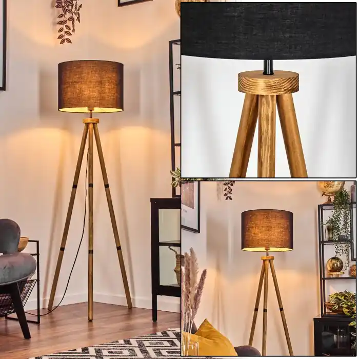 Shop Nu Bassagoda Staande lamp Natuurlijke kleuren, 1-licht