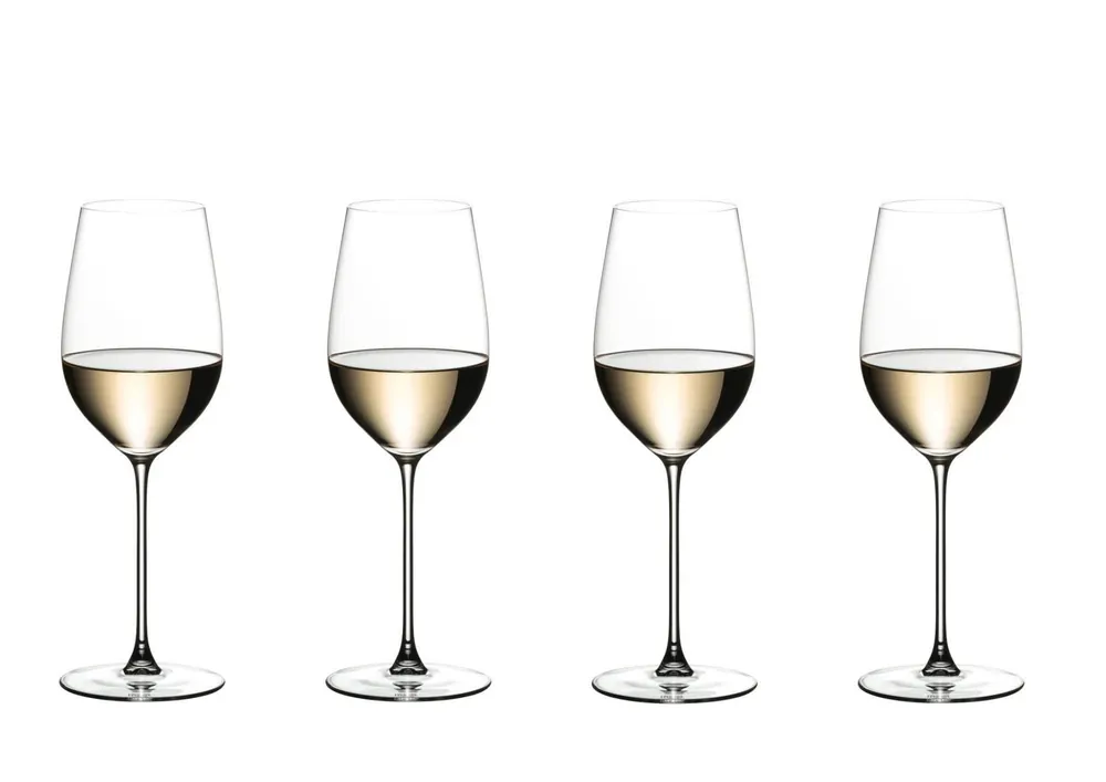 Riedel Wijnglazenset - Witte Wijnglazen - Veritas - Riesling - 400 ml - 4 Stuks Laatste Versie