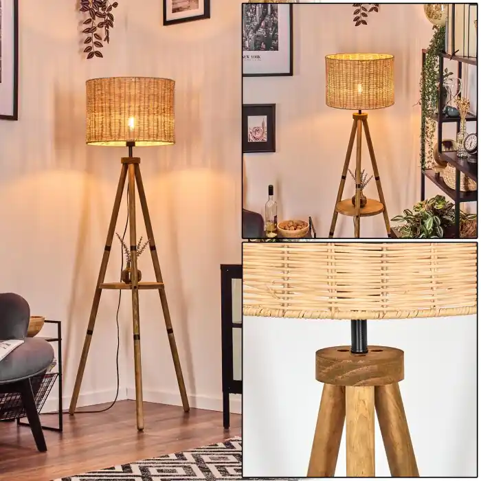 Cavaca Staande lamp Natuurlijke kleuren, 1-licht Gratis Retour