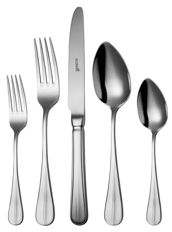 Weekendaanbieding Sola Bestekset Hollands Glad - 18/10 RVS - 100 delig / 12 personen