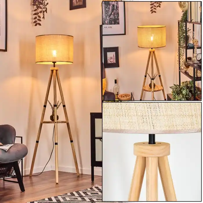 Uitverkoop Sabadim Staande lamp Natuurlijke kleuren, 1-licht
