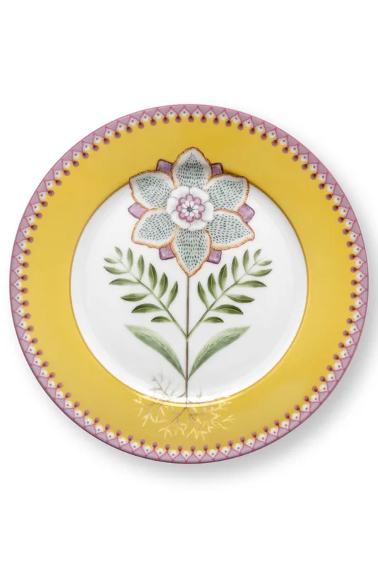 Weekendaanbieding Pip Studio ontbijtbord lily & lotus (21,4 cm)