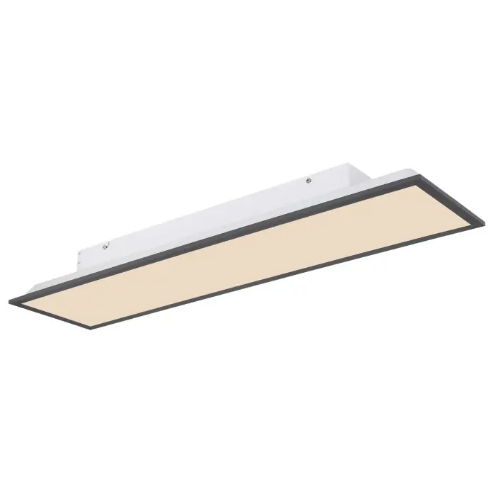 Aanbieding Globo Doro Plafondlamp LED Antraciet, Wit, 1-licht, Afstandsbediening