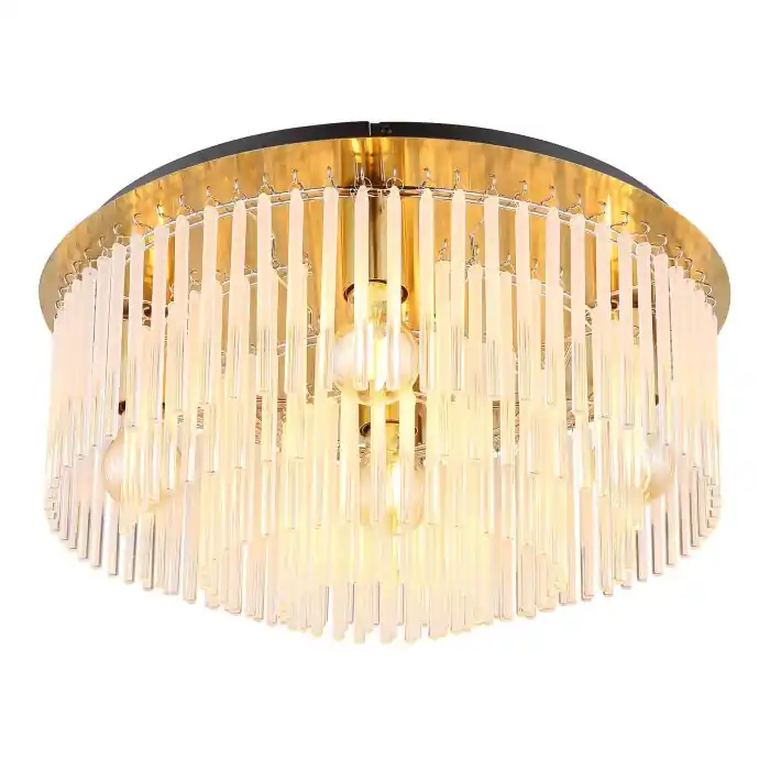 Globo Gorley Plafondlamp Goud, 5-lichts Aanbieding