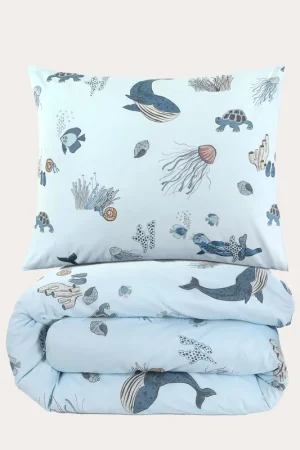 Exclusieve Aanbieding NOUS Kids katoenen dekbedovertrek 1 persoons (140x200 cm)