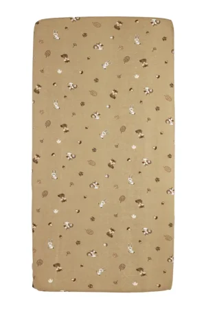 Gratis Retour Meyco ledikant hoeslaken Forest Animals sand