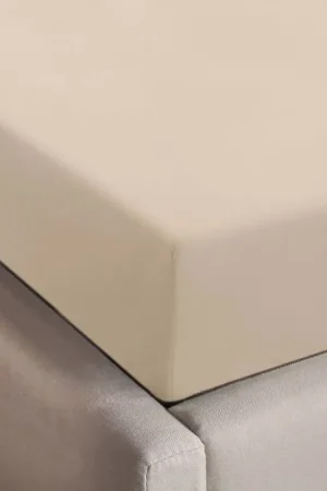 Uitverkoop NOUS Kids basis baby hoeslaken wieg 80 x 40 cm beige