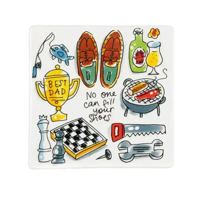 Blond Amsterdam tegel Vaderdag (13x13 cm) Nu Kopen
