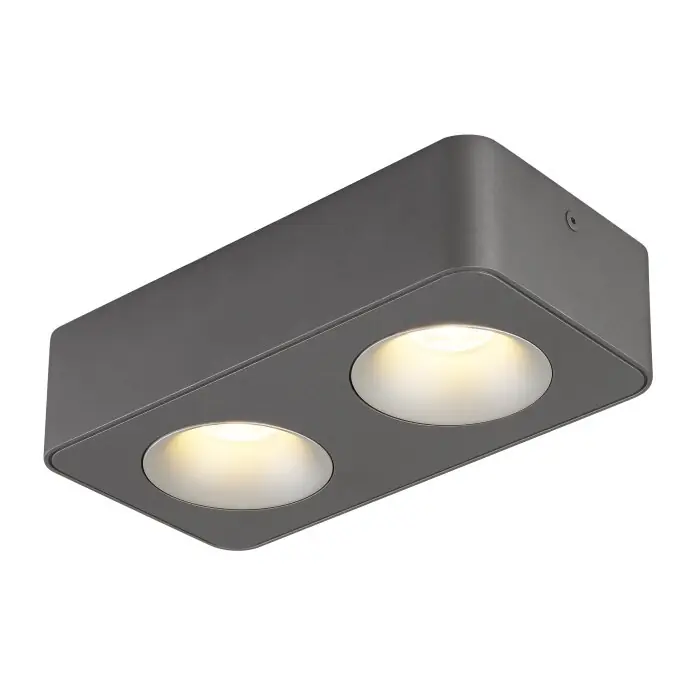 Globo Hangarau Plafondlamp LED Grijs, 1-licht Hete Deal
