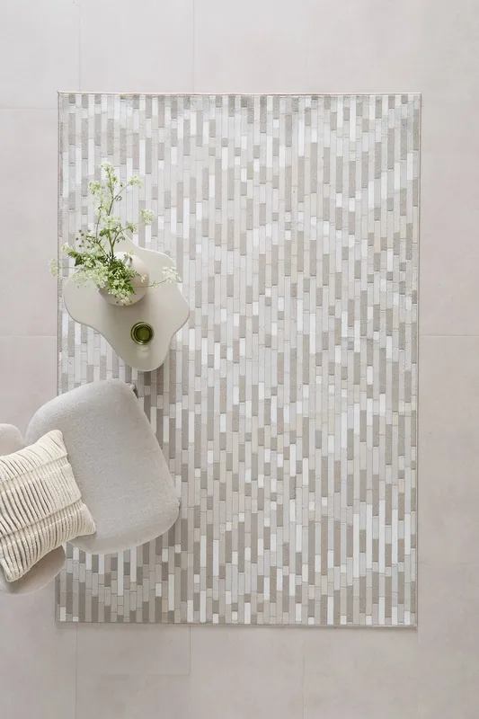 NOUS Living vloerkleed zand/off white (230x160 cm) Shop Nu