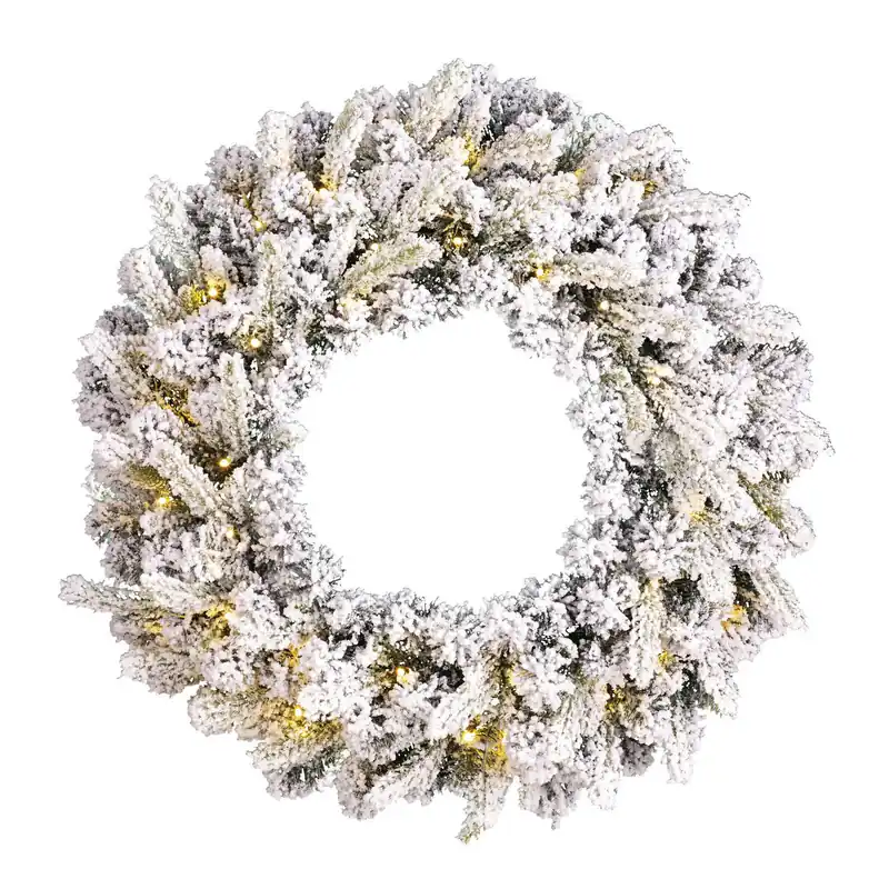 Superprijs Black Box verlichte kerstkrans Grimshaw dual LED (⌀60cm)