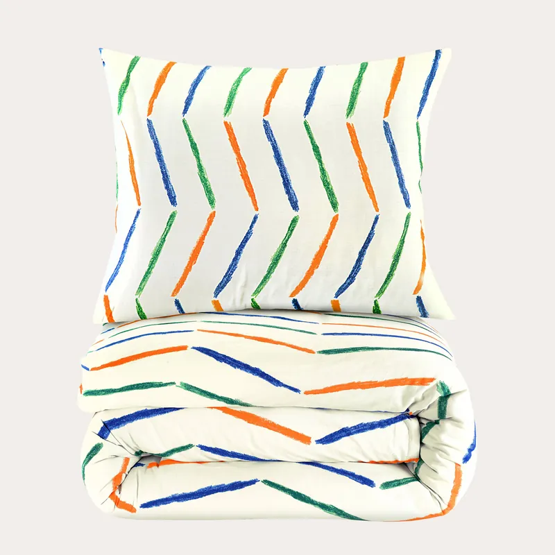 Speciale Aanbieding NOUS Kids katoenen dekbedovertrek 1 persoons (140x200 cm)