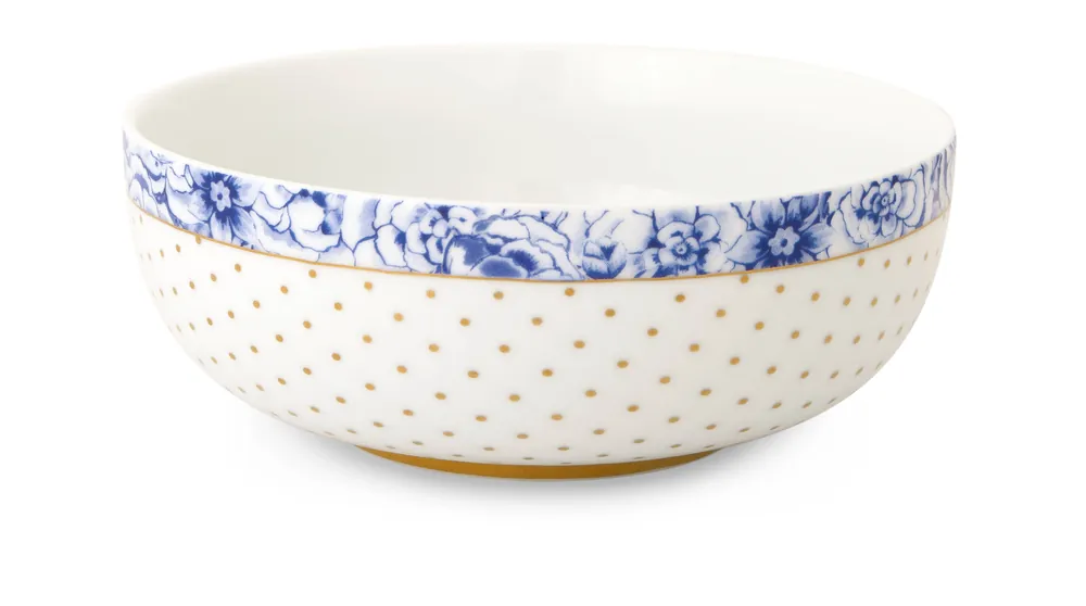 Pip Studio Royal White kom (Ø15 cm) Beperkt Aanbod