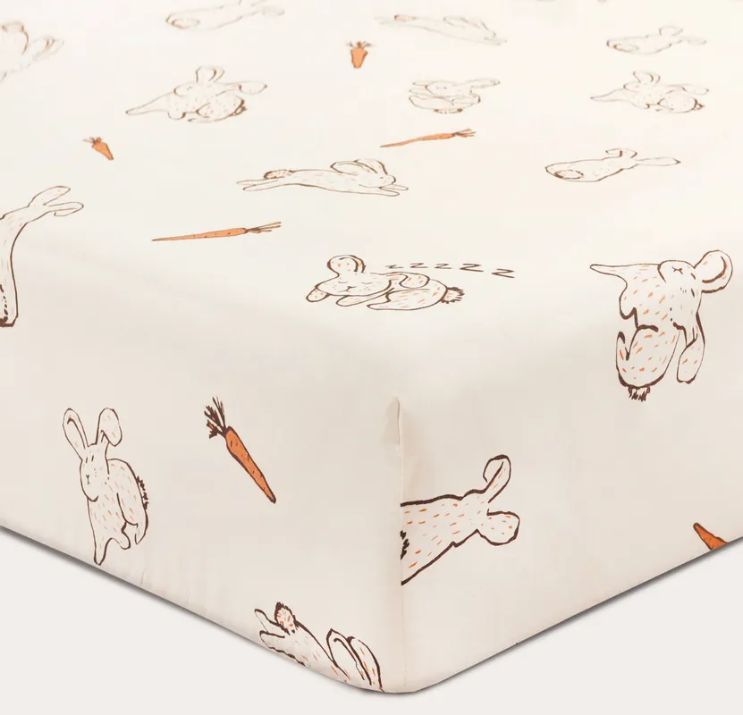 Beperkt Aanbod NOUS Kids katoenen kinderhoeslaken (150x70 cm)