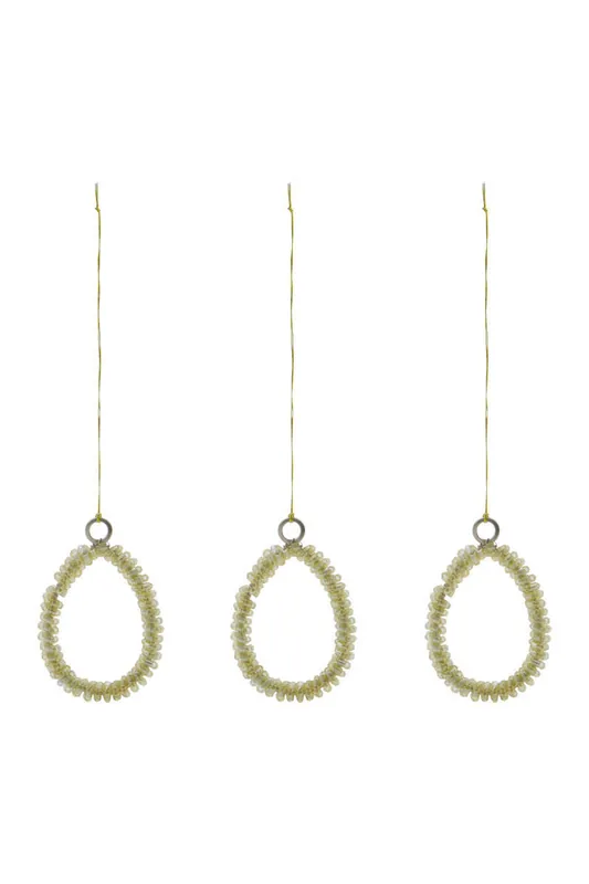 Dagaanbieding House Doctor paashanger Beads (set van 3)